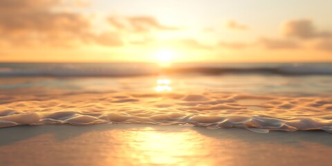 Obraz premium sunset on the beach