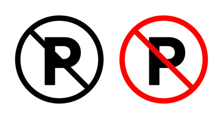No parking zone indicating unauthorized vehicles will be towed