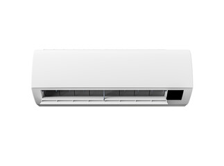 3D Render,Wall Air Conditioner on white background ,isolated object.
