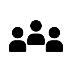 Group Icon Vector Symbol Design Illustration