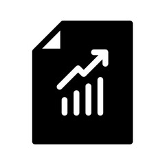 Report Icon Vector Symbol Design Illustration