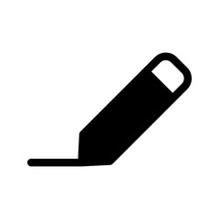 Write Icon Vector Symbol Design Illustration