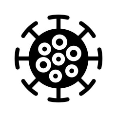 Obraz premium Virus Icon Vector Symbol Design Illustration