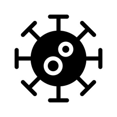 Fototapeta premium Virus Icon Vector Symbol Design Illustration