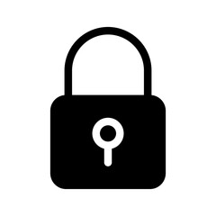 Lock Icon Vector Symbol Design Illustration