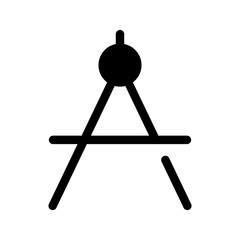 Compass Icon Vector Symbol Design Illustration