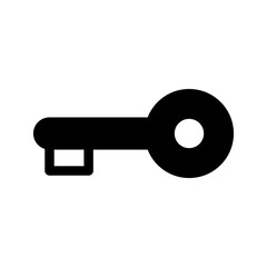Key Icon Vector Symbol Design Illustration