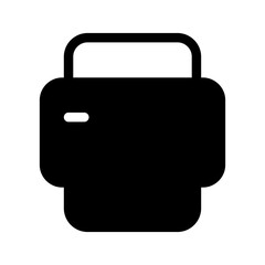 Printer Icon Vector Symbol Design Illustration