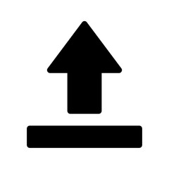 Upload Icon Vector Symbol Design Illustration