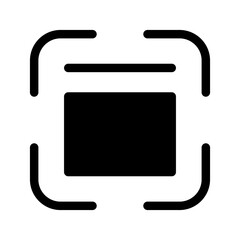 Qr Code Icon Vector Symbol Design Illustration