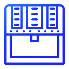 treasure box gradient icon