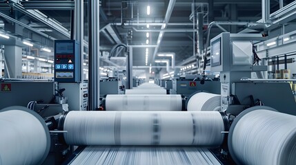 Industrial Textile Manufacturing Line