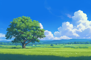 Fototapeta premium Breathtaking natural scenery for your design project