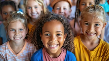 Fototapeta premium Education for all school equality