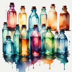 Bottle Very Fresh illustration Design