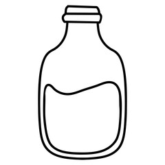 bottle of milk