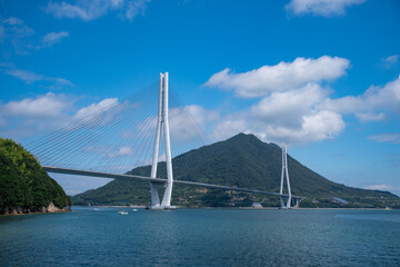 Fototapeta premium しまなみ海道の多々羅大橋