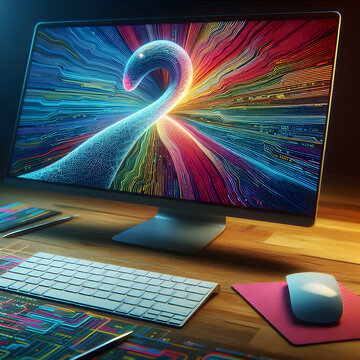 Elegance in Code: A Python Programming Scene