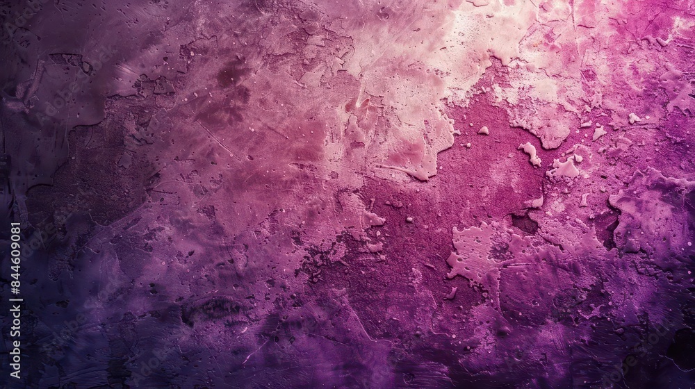 Poster grungy purple and pink gradient with shining light abstract rough texture background