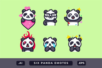 Panda Expressions Bring the Cuteness to Your Stream