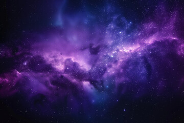 Starry clear night sky. Mixed media, Silhouette Trees Against Sky At Night with colorful galaxy in background