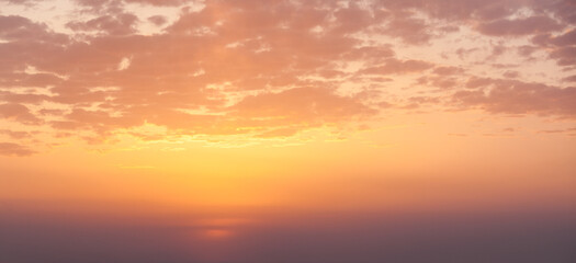 Beautiful dramatic scenic after sunset sky background after sunset
