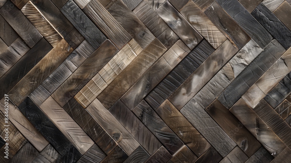 Poster craft a stylish herringbone pattern with diagonal lines and a textured look.