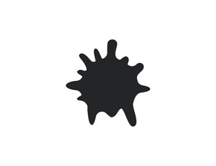 Stain, blot icon. Vector illustration.