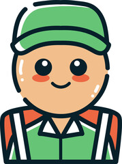 Delivery courier, express delivery icon.