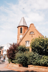 Obraz premium Alte Kirche in Wyk auf Föhr