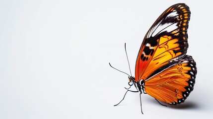 Obraz premium beautiful butterfly isolated on white