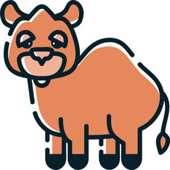 Camel, Islamic icon.