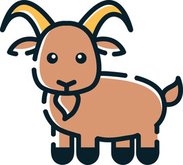Goat, Islamic icon.
