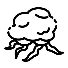 cancer cutline icon