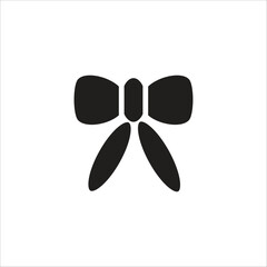 school tie vector icon line template