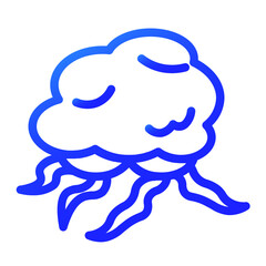 cancer gradient icon