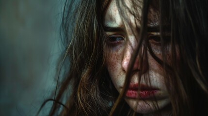 Beauty's sorrows and tears
