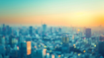 Obraz premium Defocused Cityscape .