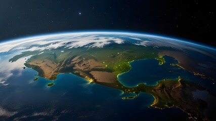earth and moon