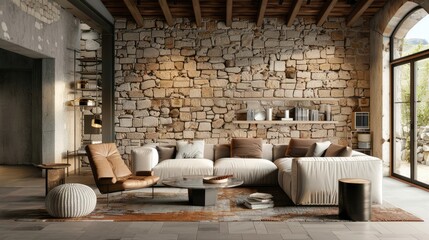 old fireplace in a house