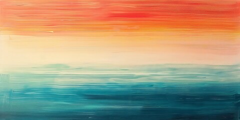 Obraz premium Colorful abstract painted wooden planks, featuring vibrant gradient hues and textured brushstrokes, creating a visually striking and artistic design.