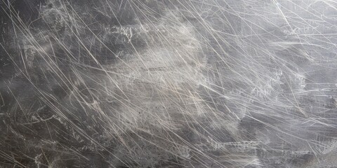 Silver metal texture background, ideal for industrial and material design themes.