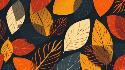 Fototapeta premium A/w colours pattern design template 