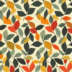 A/w colours pattern design template