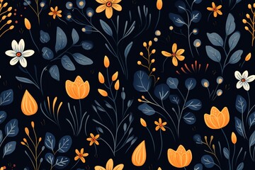 Seamless pattern, abstract art. Watercolor painting, children's wallpaper. Hand drawn plants. Palms, rainforest, leaves, flowers. modern Art. Prints, wallpapers, posters, cards, murals