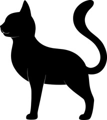 Cute Cat Silhouette