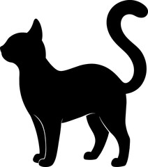 Cute Cat Silhouette