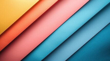 Fototapeta premium Abstract Diagonal Colored Paper Texture