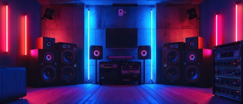 Professional audio and visuals elevate the ambiance, engaging customers with captivating soundscapes and dynamic displays