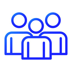 brotherhood illustration gradient icon